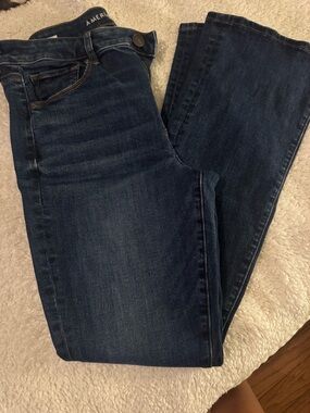 American Eagle Outfitters Dark Blue Denim Jeans